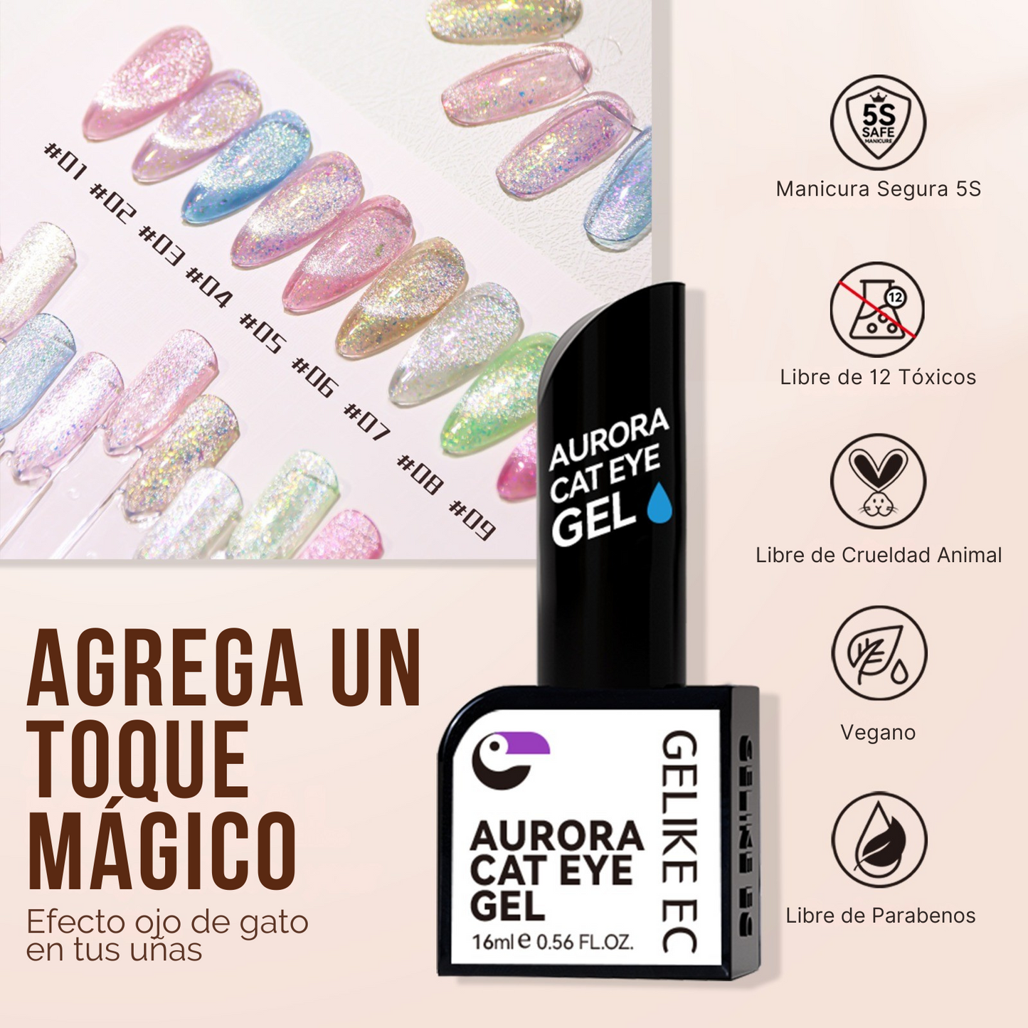 Aurora Cat Eye Gel