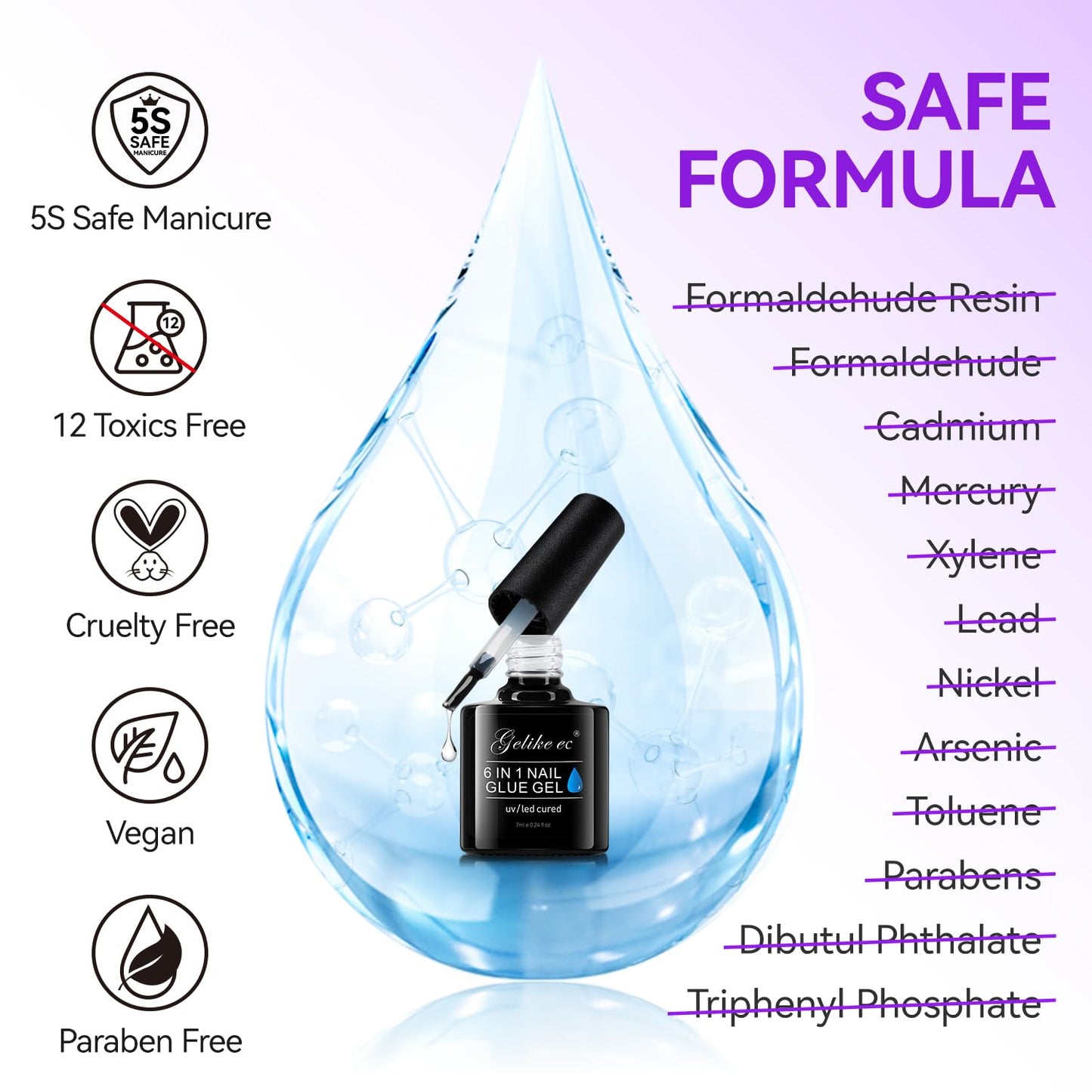 Glue Gel Transparente (Calcio)