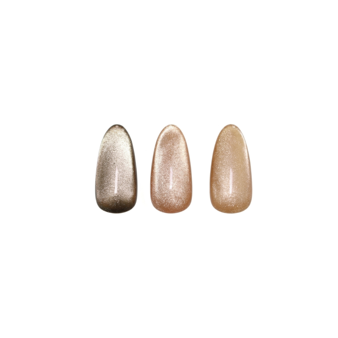 Gold Gradient Cat Eye Gel