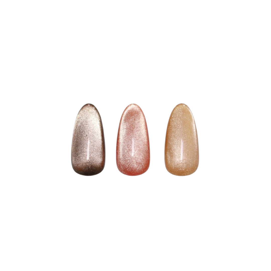 Gold Gradient Cat Eye Gel