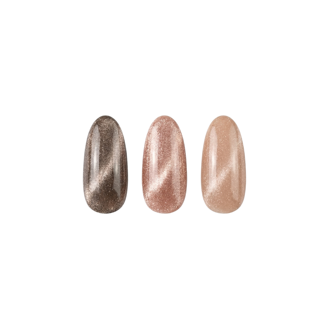 Gold Gradient Cat Eye Gel