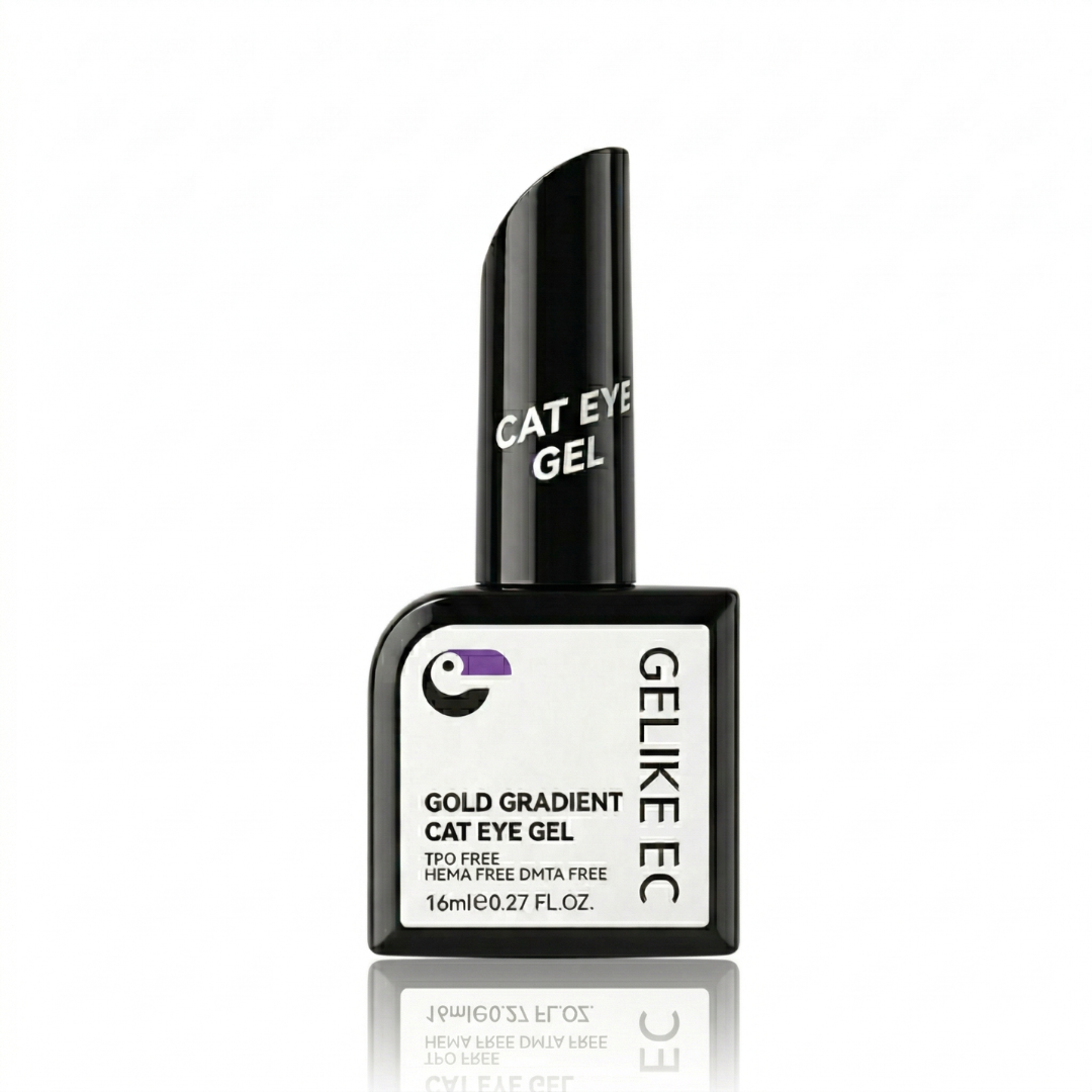 Gold Gradient Cat Eye Gel