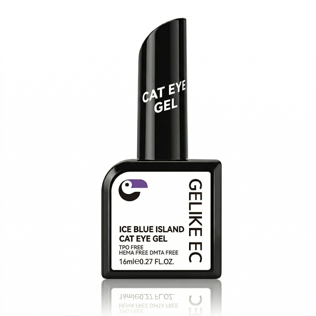 Ice Blue Island Cat Eye Gel