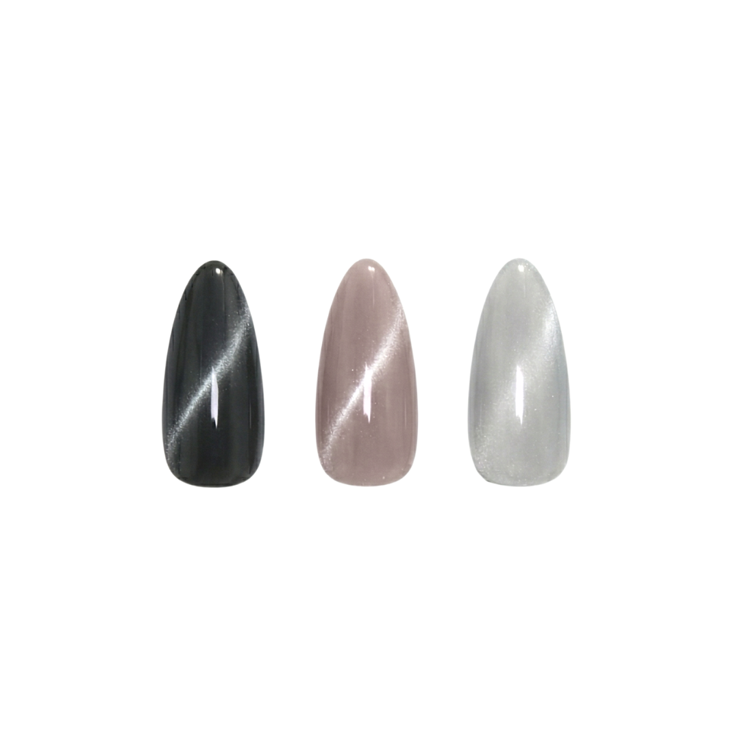 Icy Crystal White Cat Eye Gel