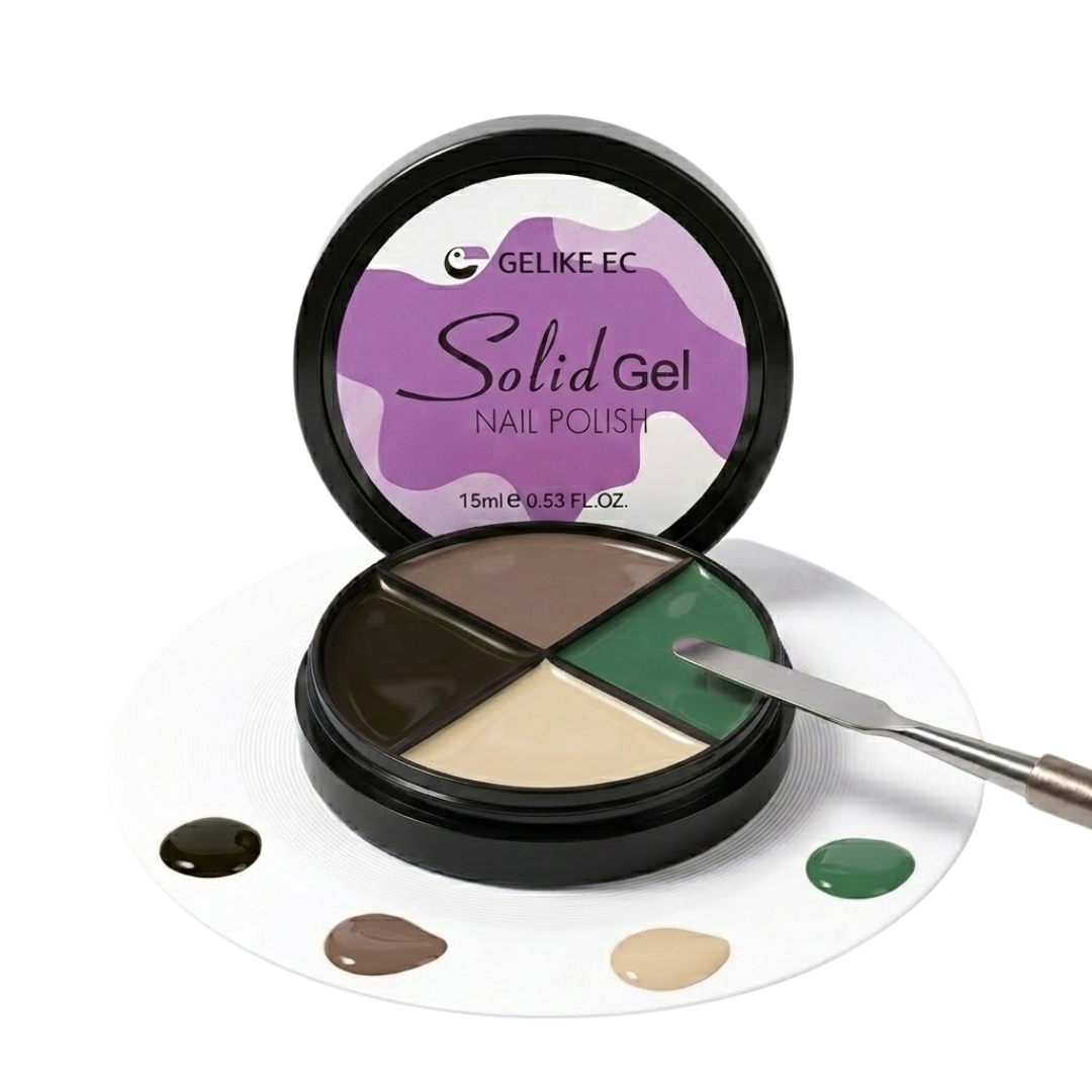 Solid Cream Gel Polish