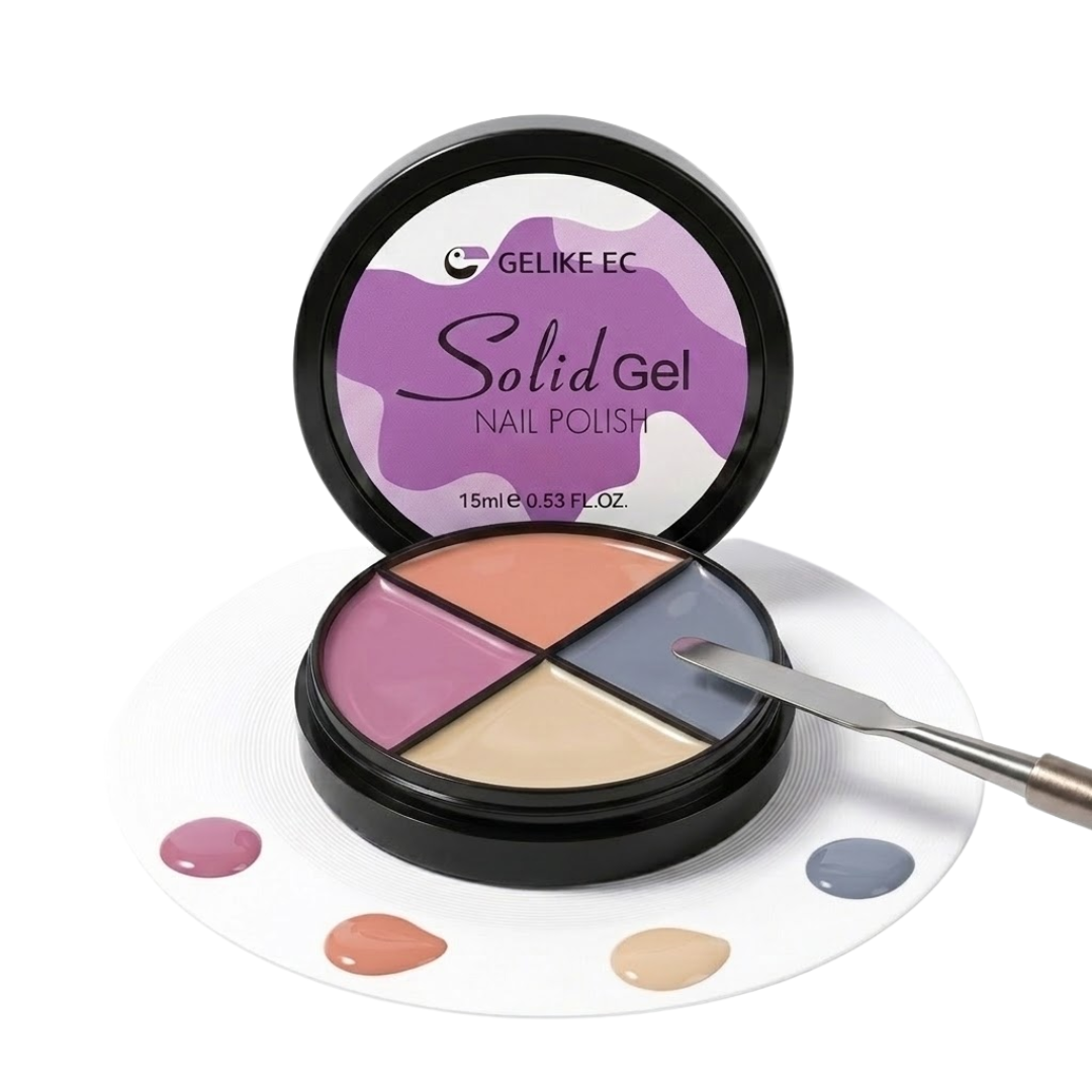 Solid Cream Gel Polish