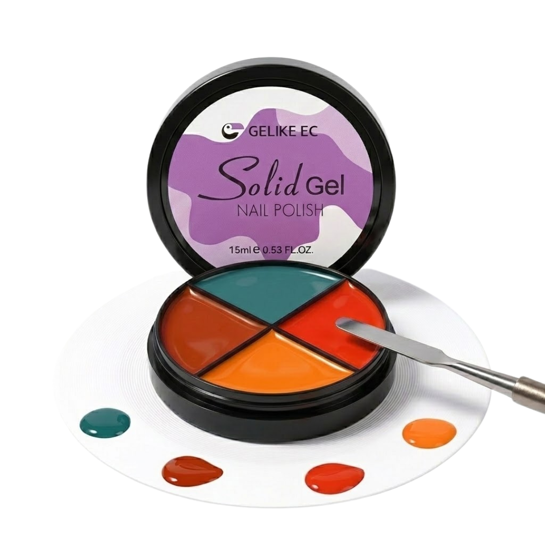 Solid Cream Gel Polish