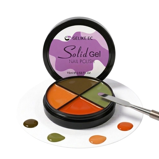 Solid Cream Gel Polish