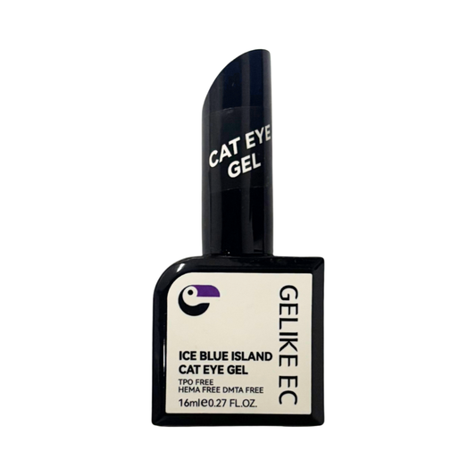 Ice Blue Island Cat Eye Gel